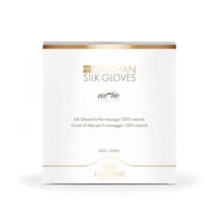 Natural silk gloves, droogborstelen